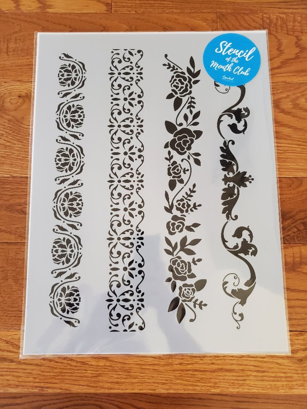 February 2024 Stencil of the Month Stencil Set w/ Add-On | Faith | BRAND NEW